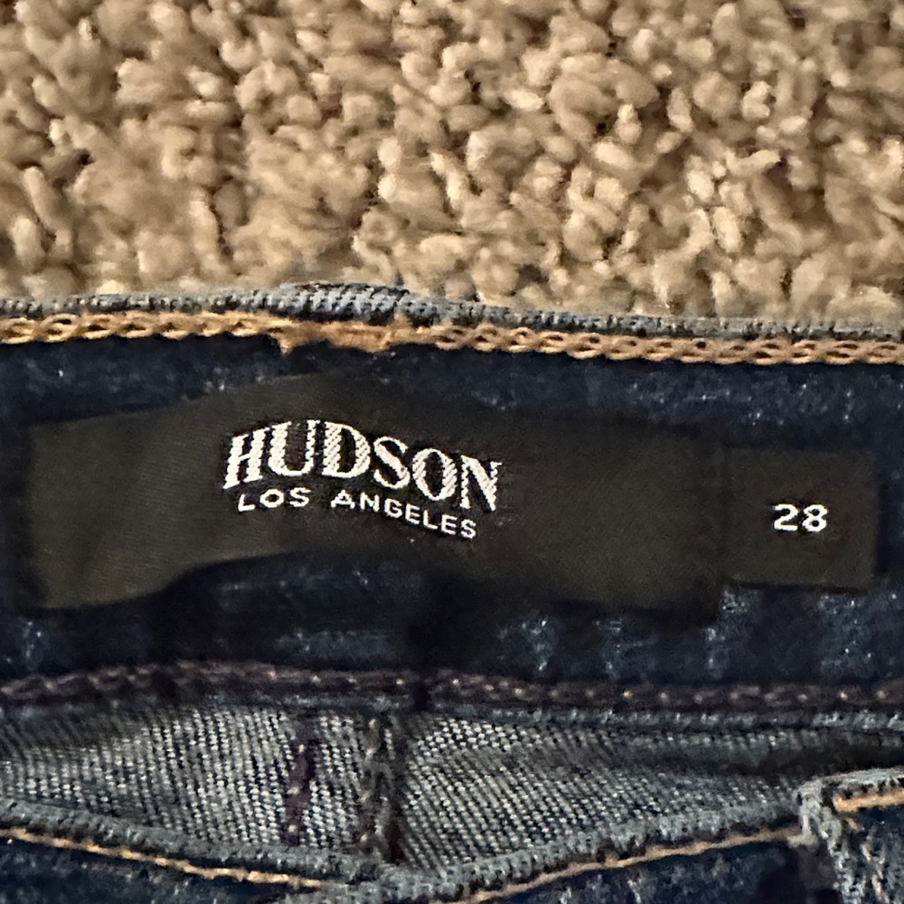 Hudson Jeans Dark Blue Denim - Picture 2 of 3